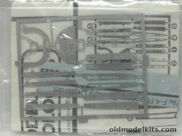 Model Technologies 1/48 F-4 Phantom II Canopy Detail Set - Bagged, MT0025 plastic model kit